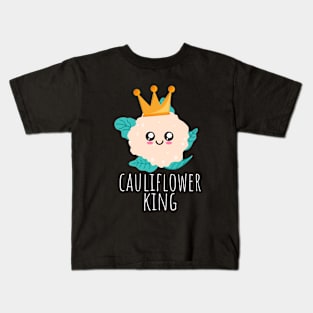 Cauliflower King Cute Kids T-Shirt